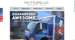 Desktop Screenshot of fixitfloyd.com
